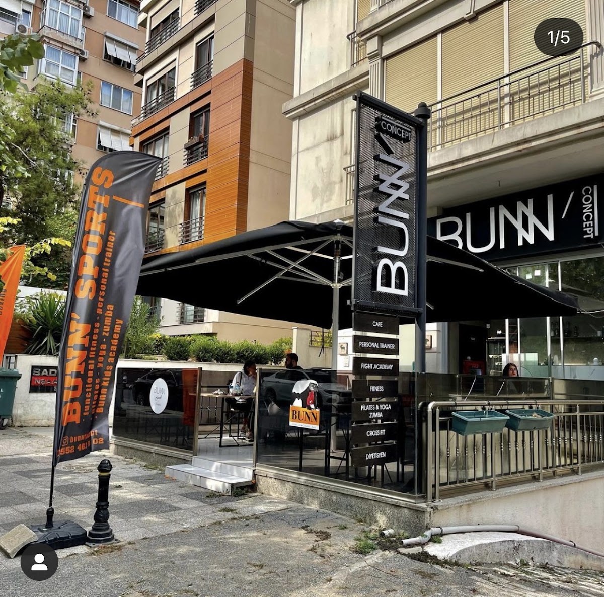 Bunn Concept Sports dış cephe — gündüz